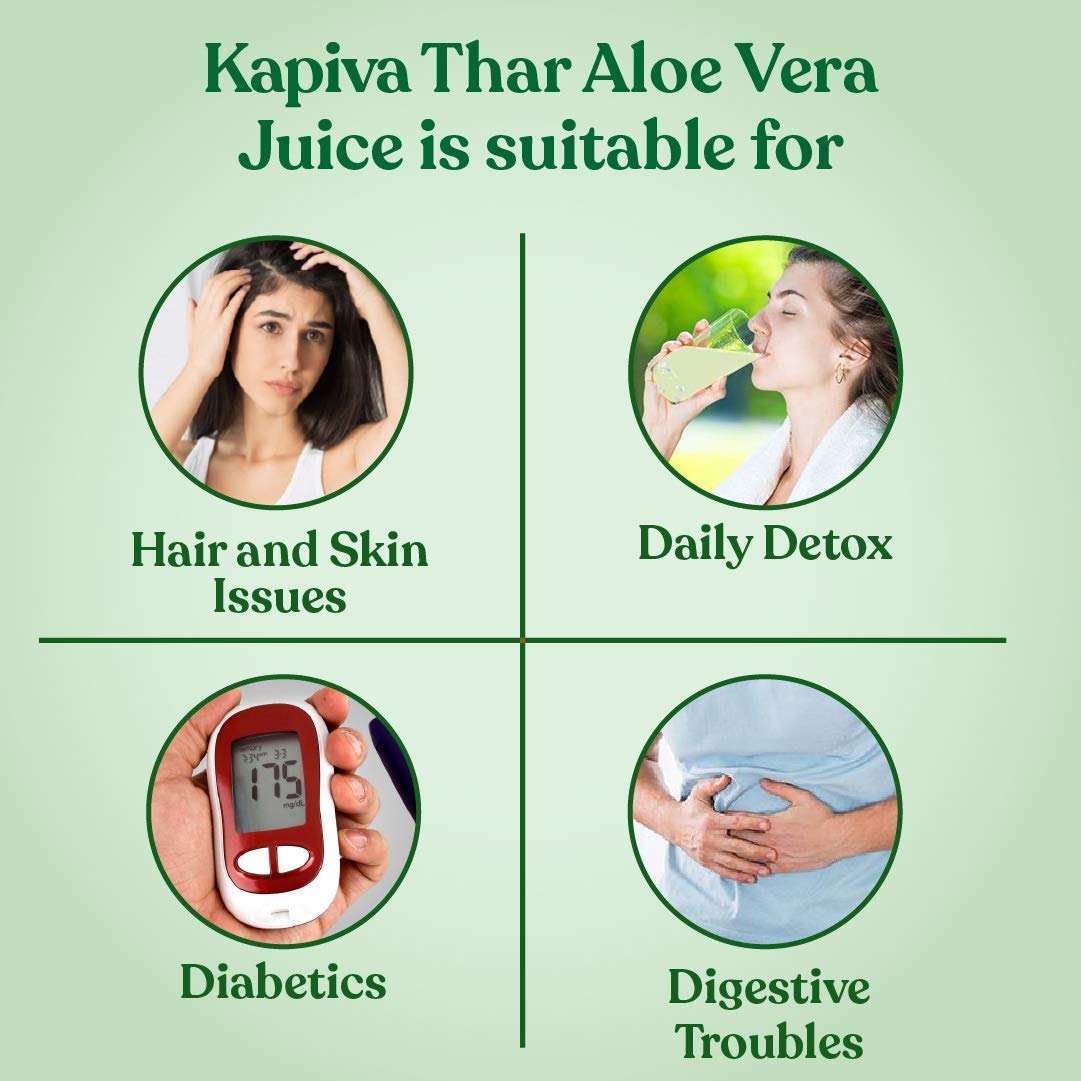 Kapiva Thar Aloe Vera Juice (with Pulp) 1L – view 8
