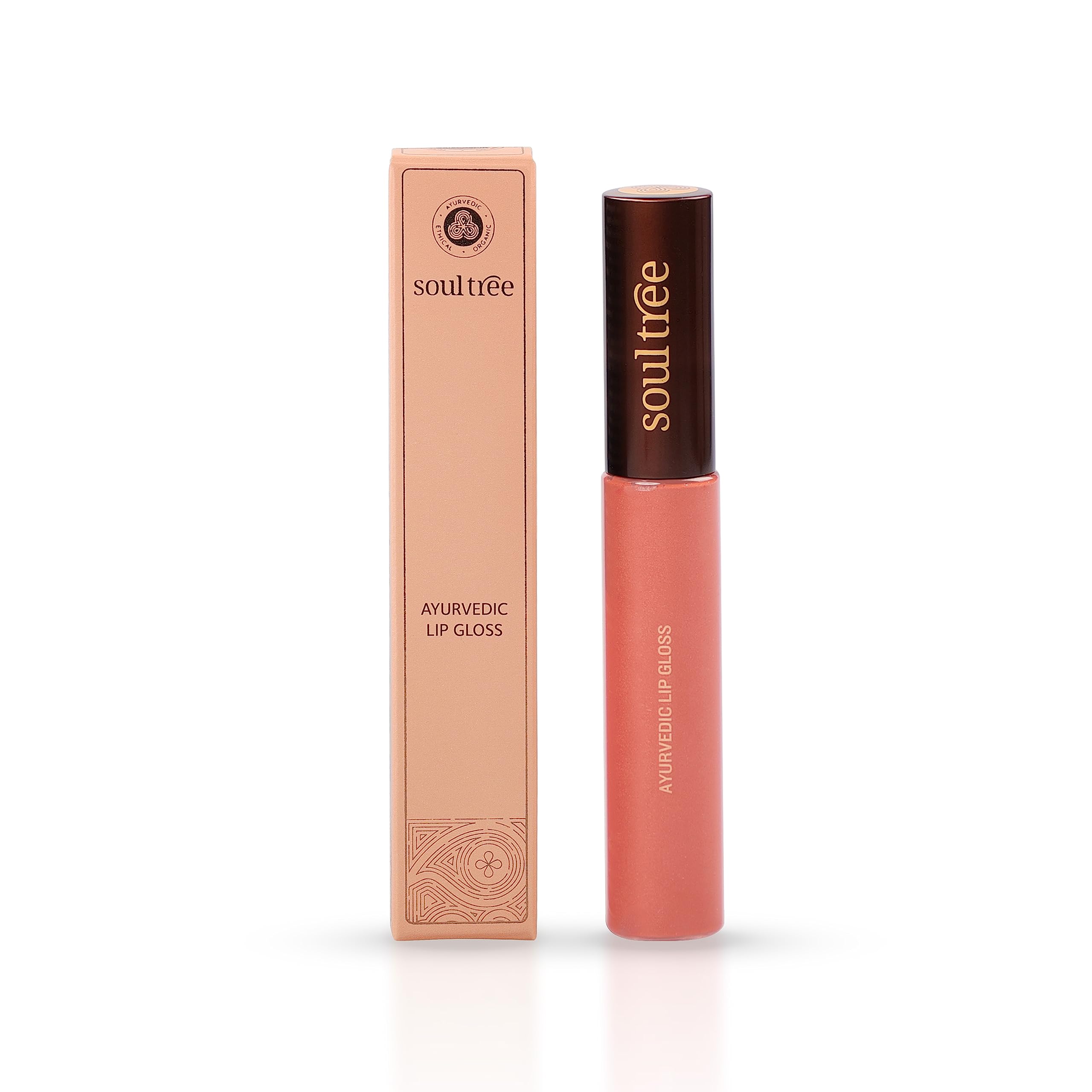 SoulTree Ayurvedic Lip Gloss - Sunshine Colour(201), 5 g – view 3