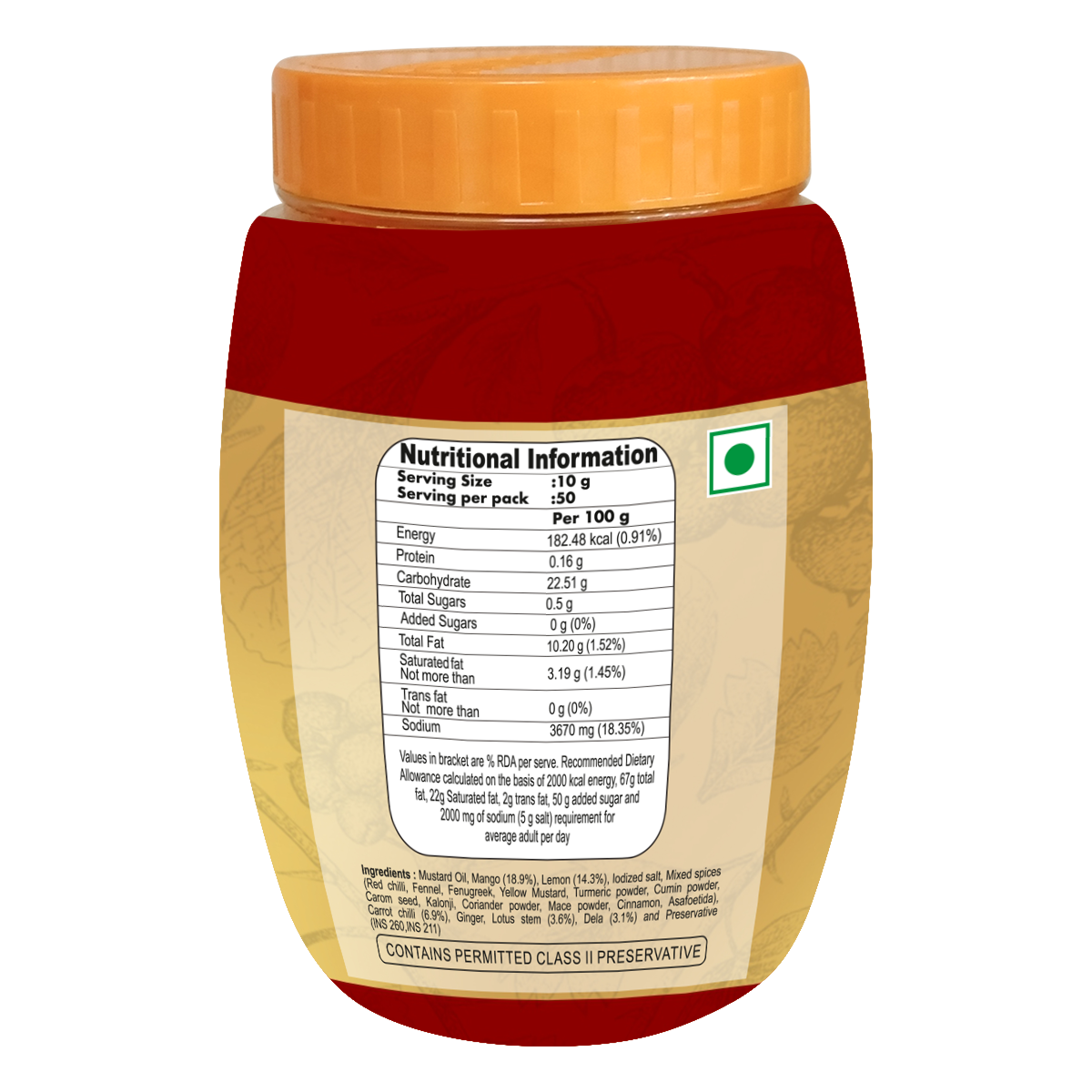 Patanjali Mixed Pickle 500 g – view 3