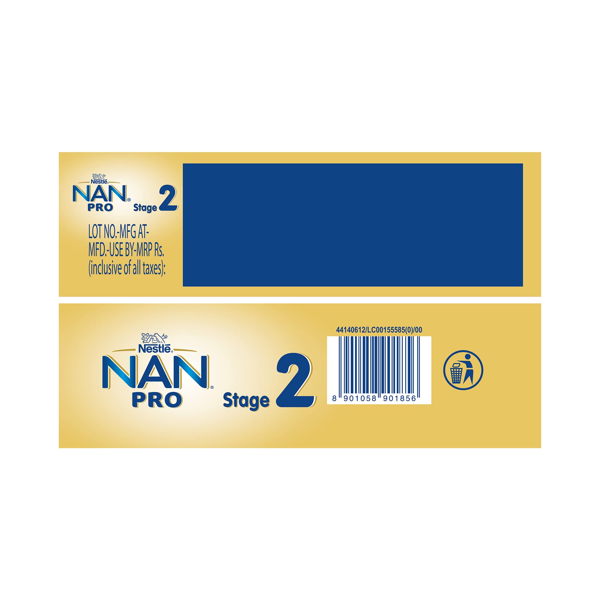 Nestle NAN PRO 2 Follow-up Formula Powder - After 6 months, Stage 2, 400g Bag-In-Box Pack – view 4