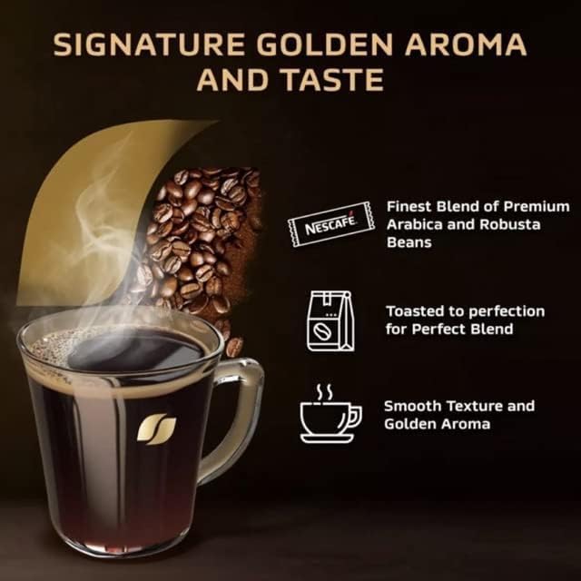 Nescafé Gold Ground Instant Coffee Powder, 190g, Jar (Imported) – view 7