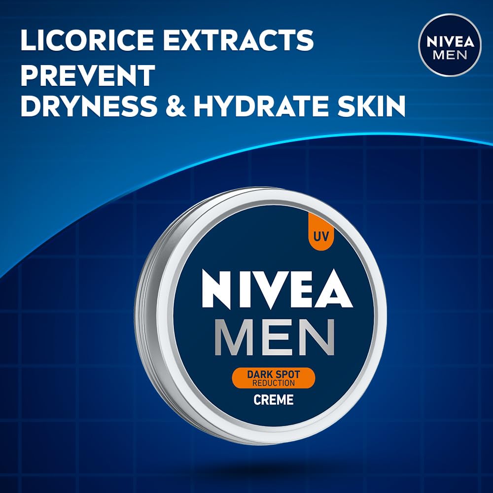 Nivea Men Creme, Dark Spot Reduction, Non Greasy Moisturizer, Cream With Uv Protect, 150 ml – view 3