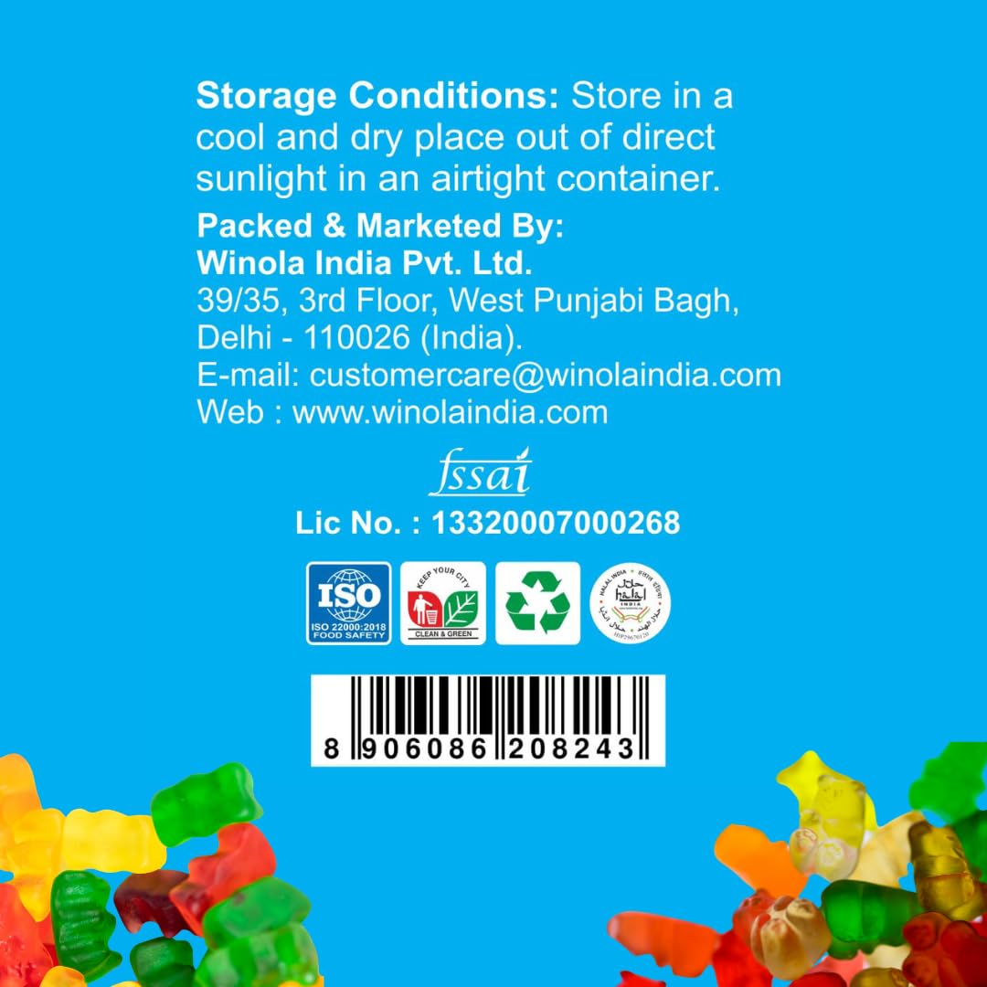 Winola Gummy Bears - Chewy Candies – view 4