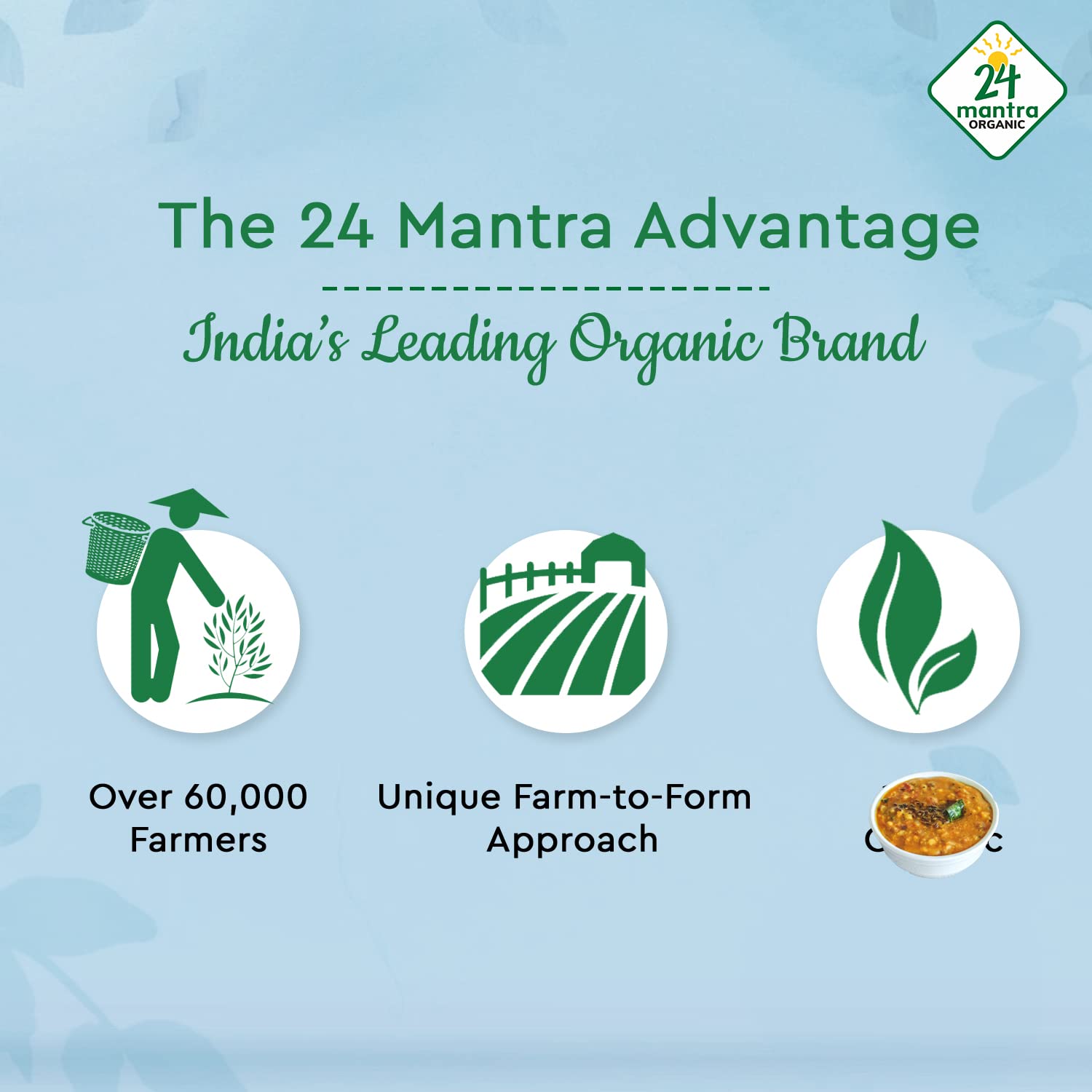 24 Mantra Organic Chana Dal/Bengalgram Dal/Kandi pappu - 1 Kg – view 7