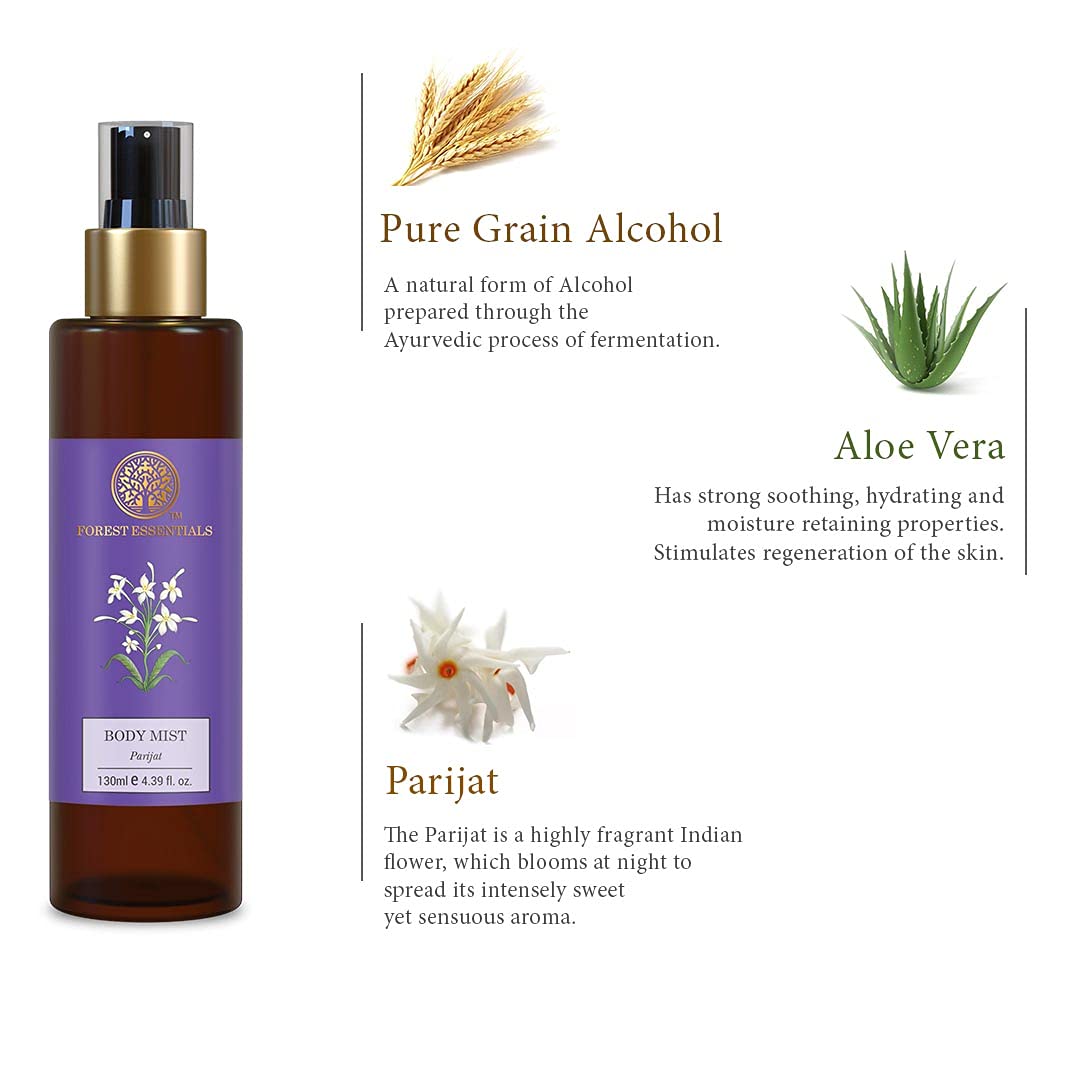 Forest Essentials Body Mist Parijat – view 3