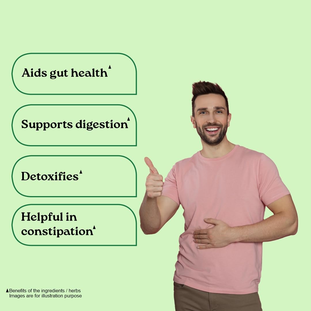 A TATA Product - Organic India Triphala Capsules - 60 Caps, Supports Immune System, Colon & Digestion, Balanced Bowel & Gut Health, Contains Bioactives and Antioxidants, GMP & NPOP Certified Organic – view 4