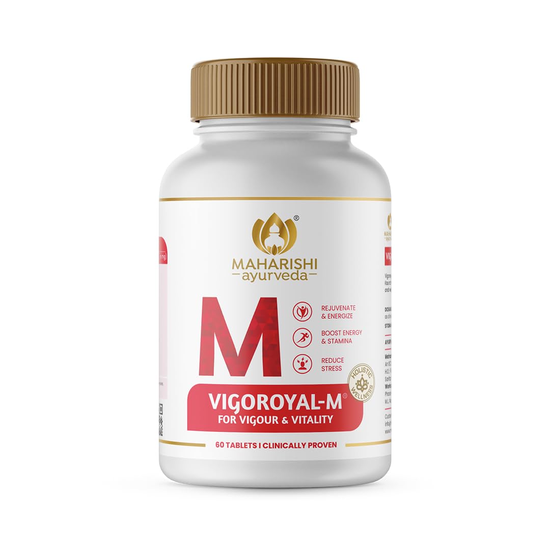 Maharishi Ayurveda natural shilajeet tablets Vigoroyal M pack