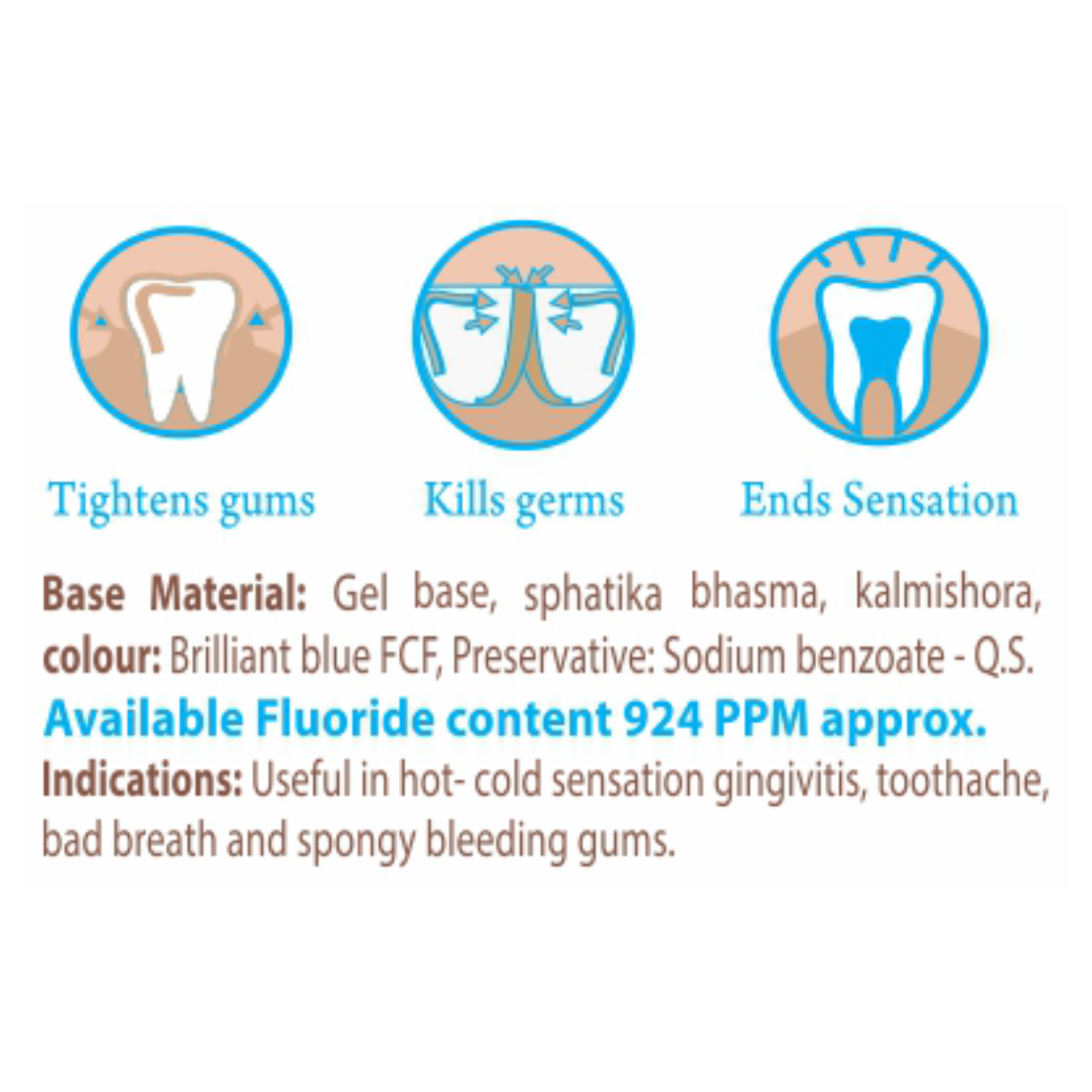 Patanjali Dant Kanti Medicated Toothpaste 100 g – view 4