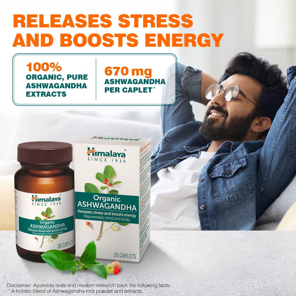 Himalaya Organic Ashwagandha 670mg – view 3