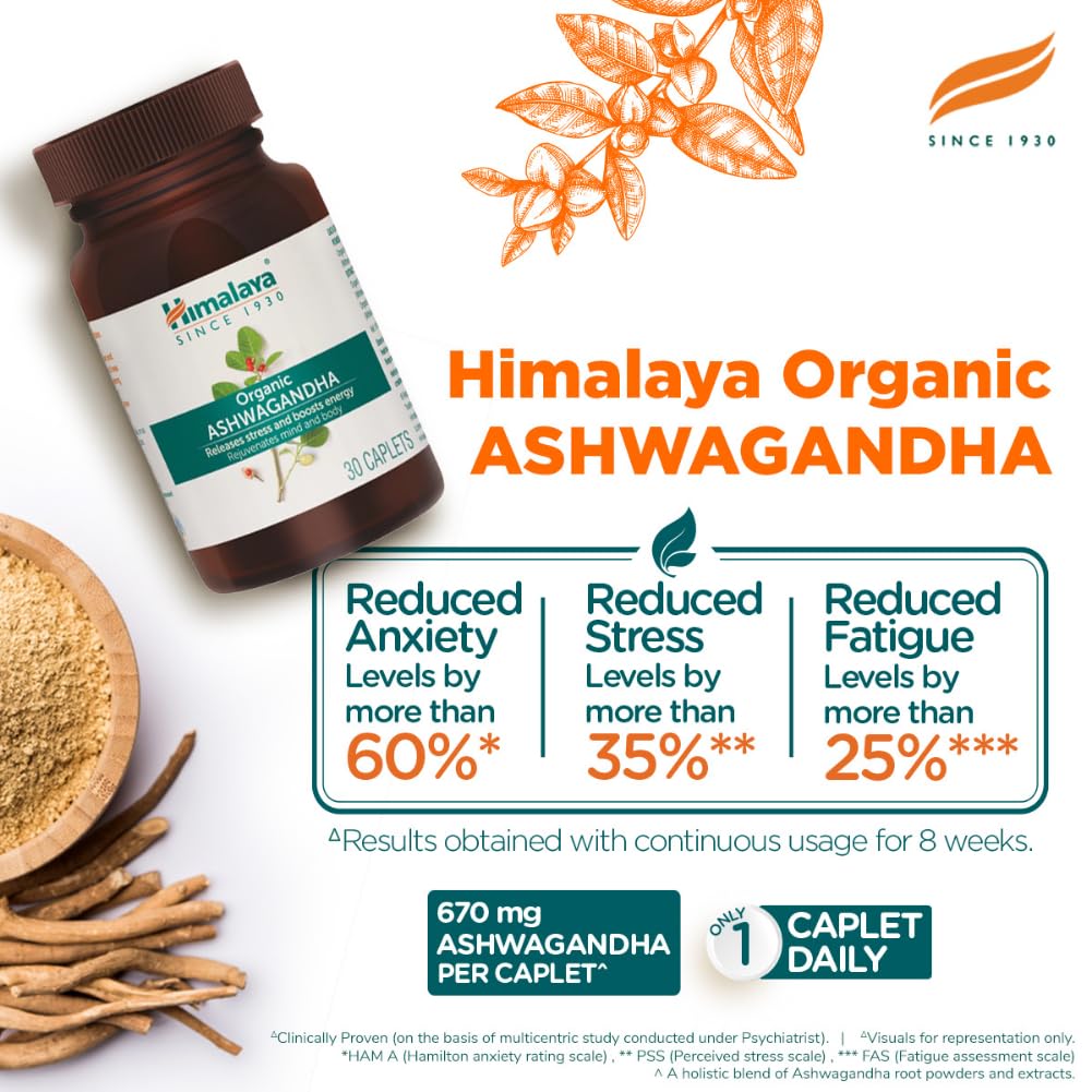 Himalaya Organic Ashwagandha 670mg – view 5
