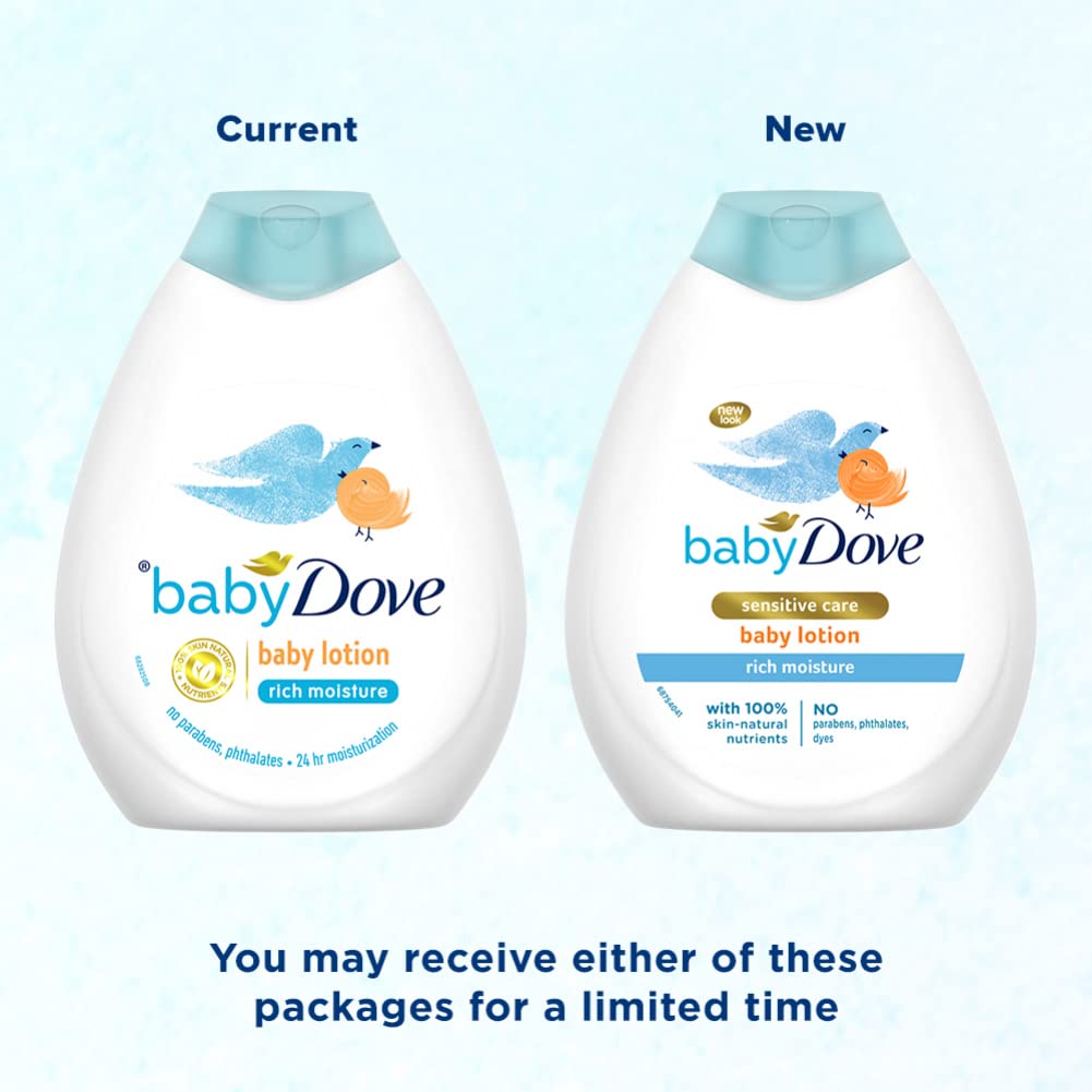 Baby Dove Rich Moisture Baby Lotion 400 ml – view 2