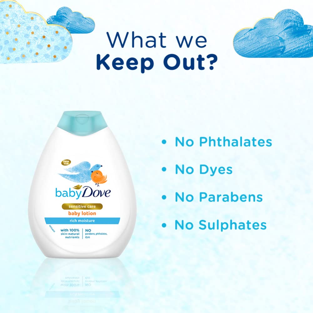 Baby Dove Rich Moisture Baby Lotion 400 ml – view 6