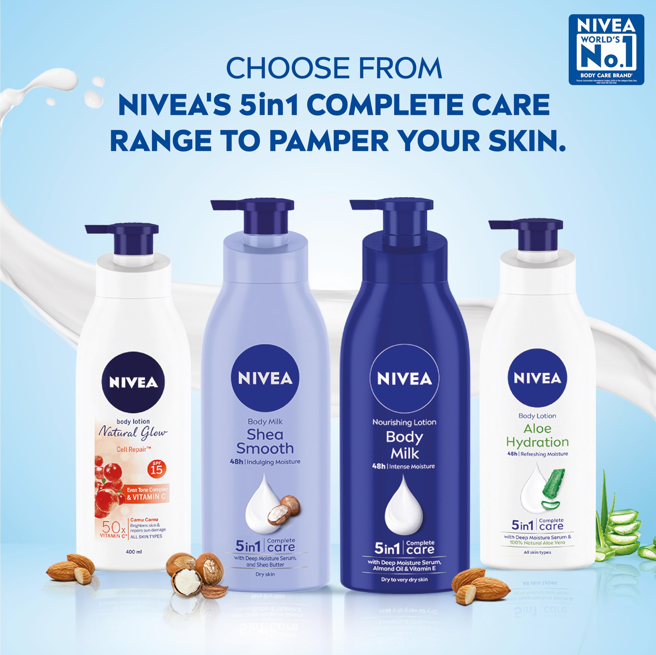 NIVEA Aloe Hydration Body Lotion 600 ml – view 5