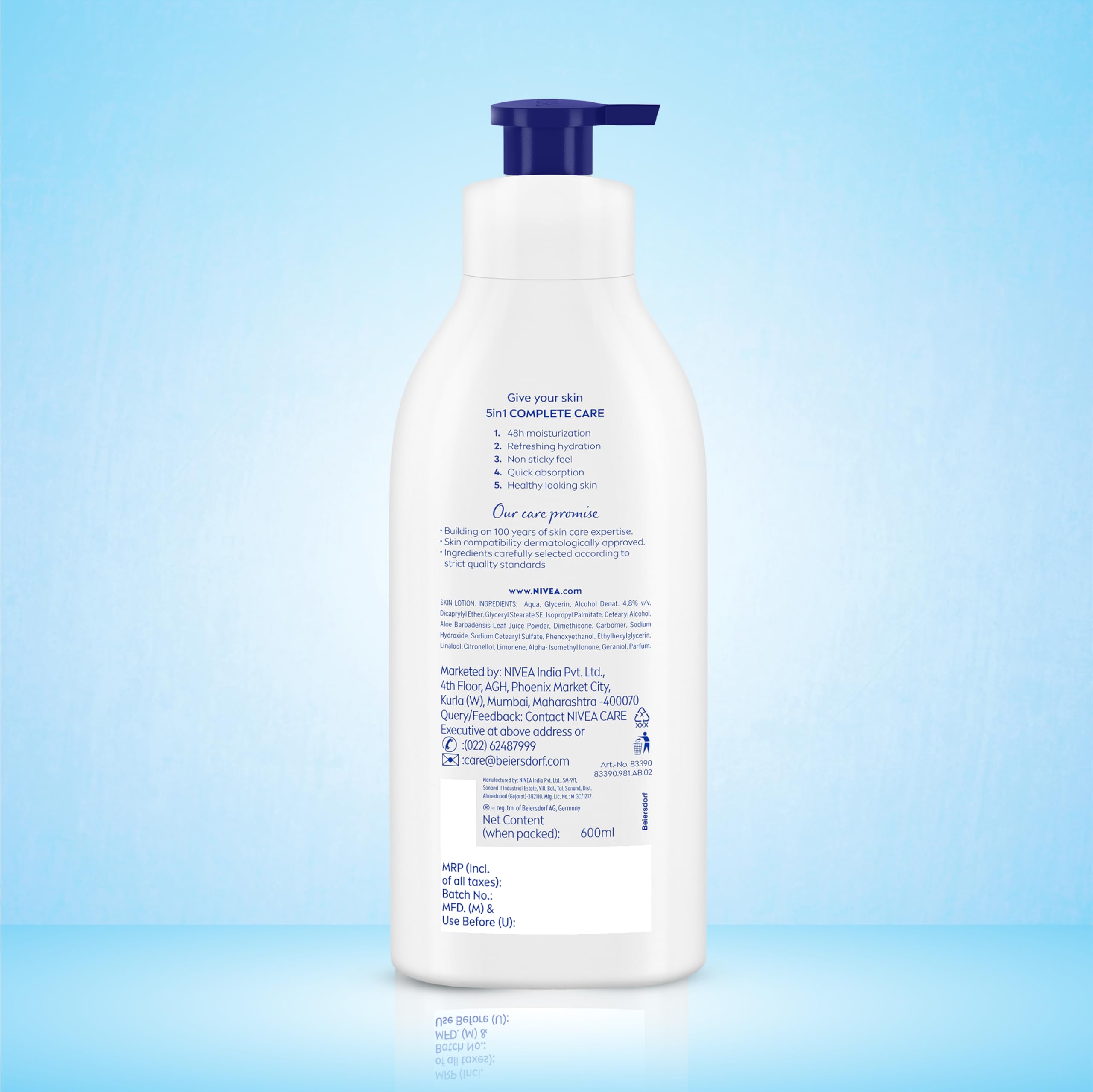 NIVEA Aloe Hydration Body Lotion 600 ml – view 6