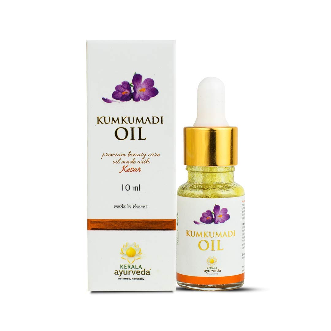 Kerala Ayurveda Neelibringadi Keram (200 Ml) for Hair + Kumkumadi Oil (10 Ml) for Face – view 5