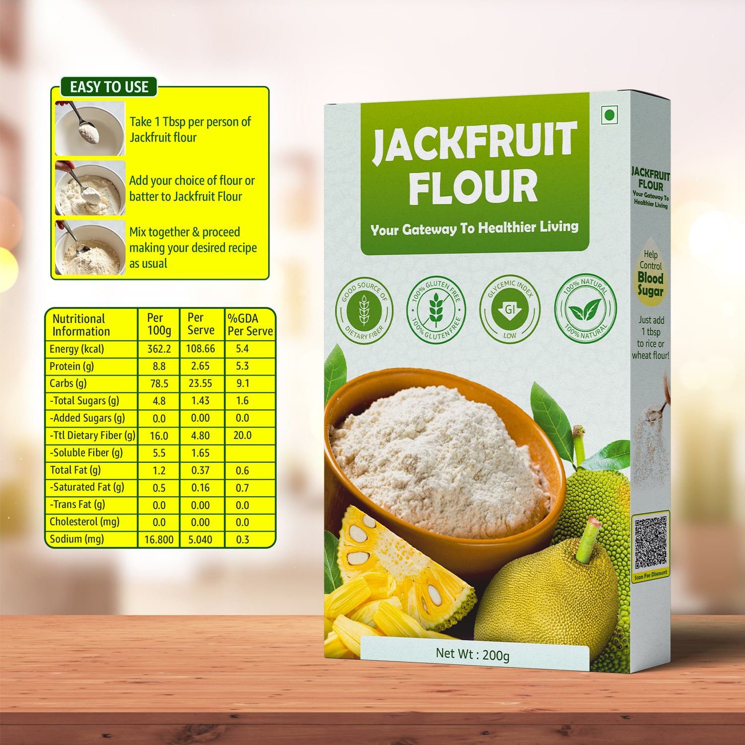 Jackfruit Flour – view 6