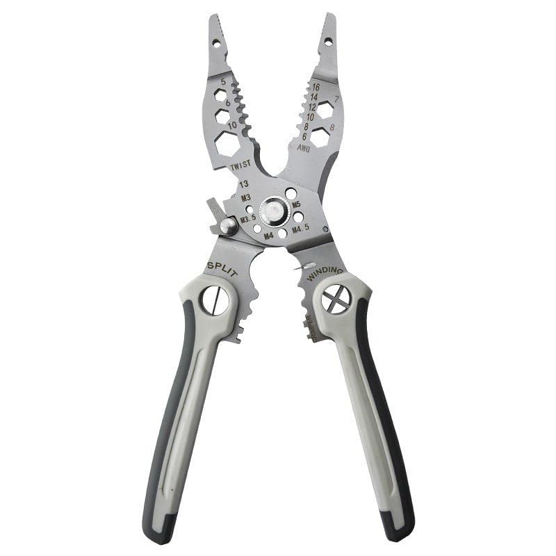 QXORE multifunction wire stripper crimping tool large hand tool