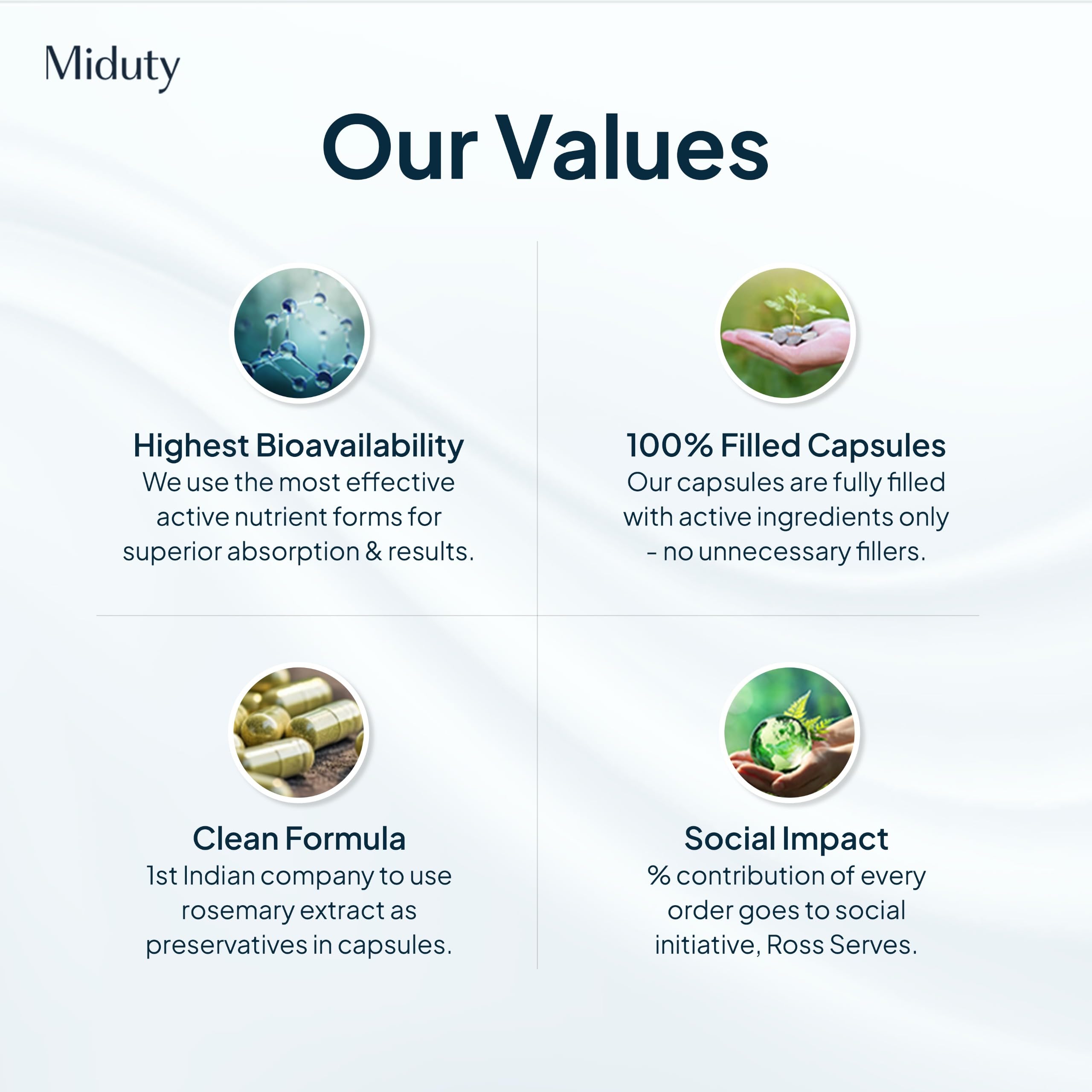 Miduty Antarctic Fish Krill Oil - Triple Strength Omega 3 Capsule With Astaxanthin- Antioxidant - EPA & DHA - For Joints - Heart - Liver Krill Omega 3 Supplement 60 Softgel – view 9