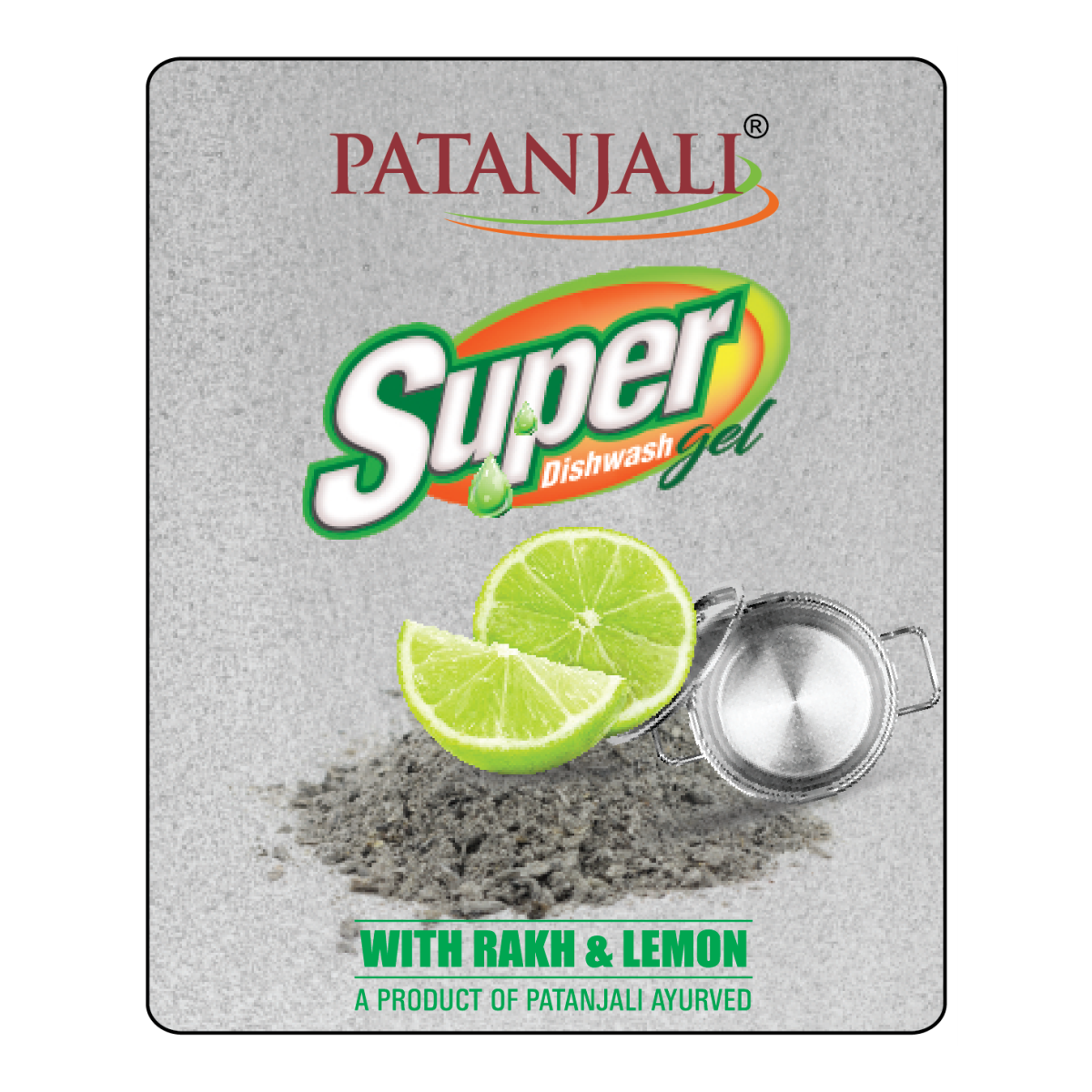 Patanjali Super Dish Wash Gel Rakh Lemon 250 ml – view 4