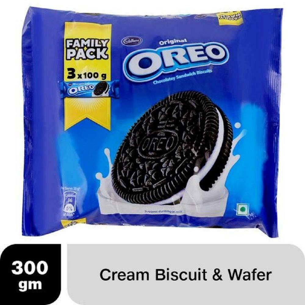 Cadbury Oreo Original Vanilla Creme Biscuits 300 G – view 1