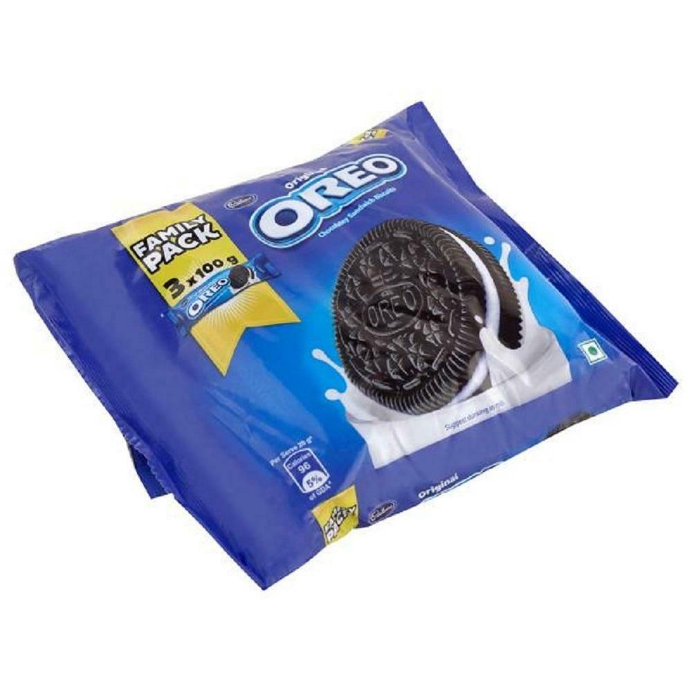 Cadbury Oreo Original Vanilla Creme Biscuits 300 G – view 4