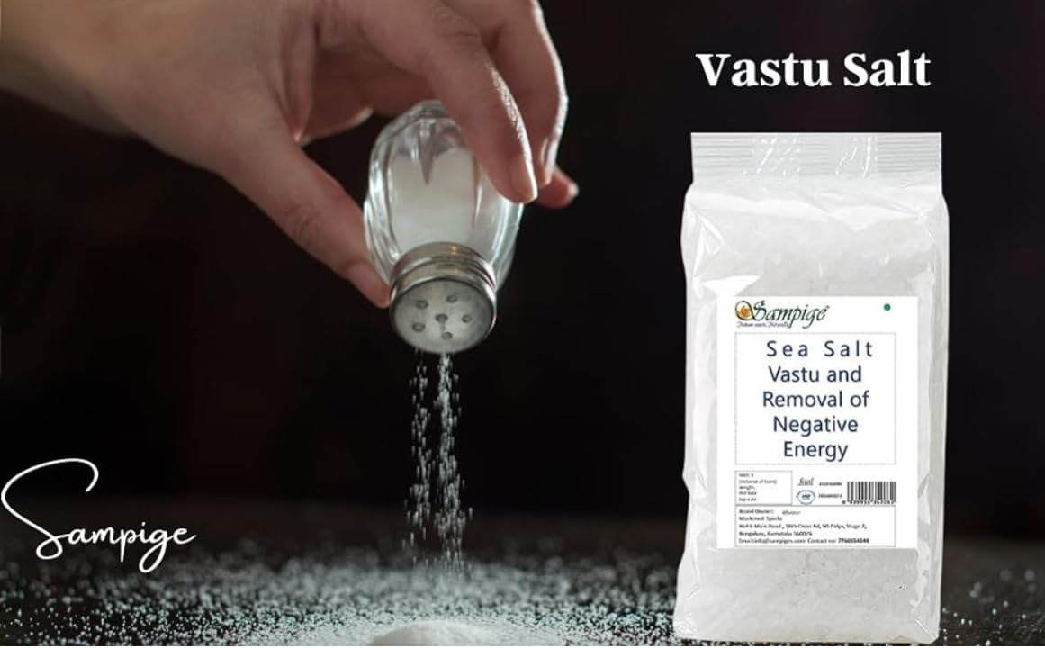 Sampige Vastu Salt (900G) Sea Salt Vastu sea salt and Removal of Negative Energy 900 gram – view 5