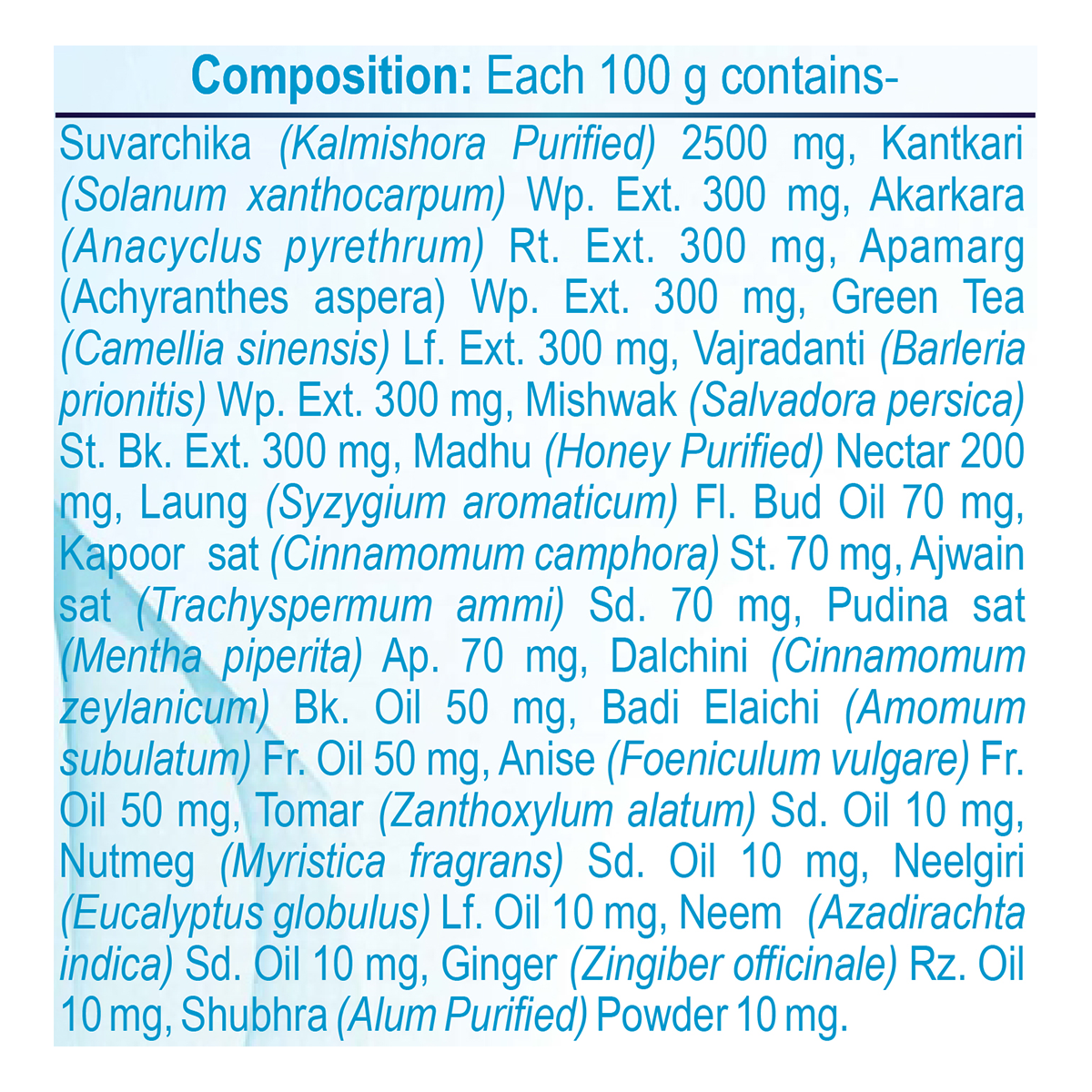 Dant Kanti Sensitive Tp 50gx3 Disp. Pack 150 g – view 5
