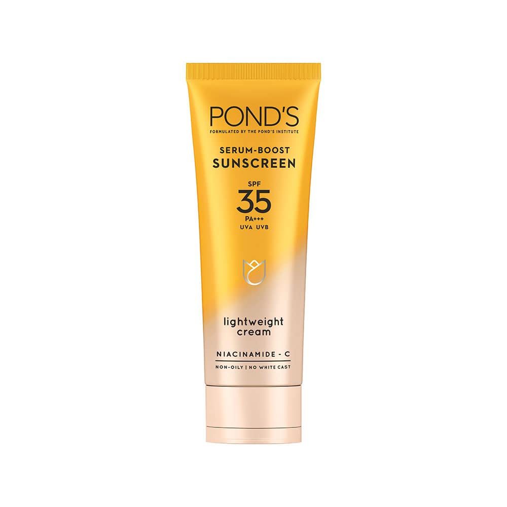 POND'S niacinamide sunscreen cream tube for face and neck