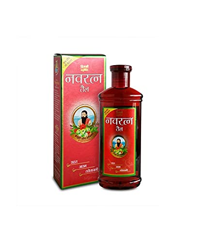 Navratna Ayurvedic Oil 200 ML – view 1