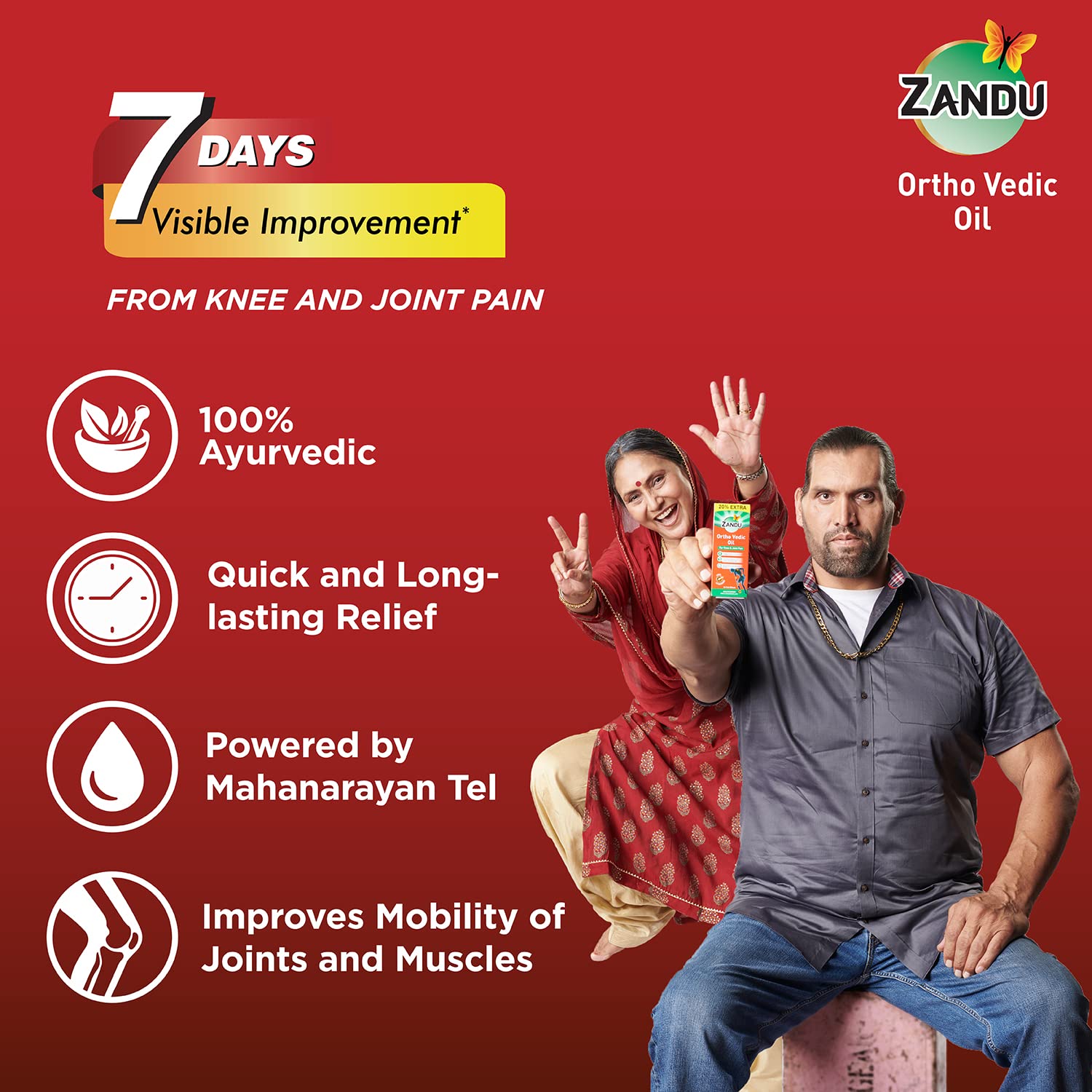 Zandu Ortho Vedic Oil - 120ml – view 5