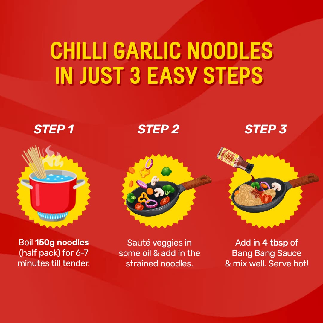 MasterChow Chilli Garlic Stir Fry Cooking Sauce (220 gm) – view 3