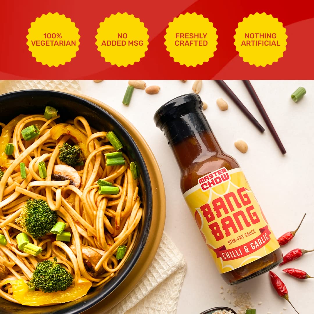 MasterChow Chilli Garlic Stir Fry Cooking Sauce (220 gm) – view 7
