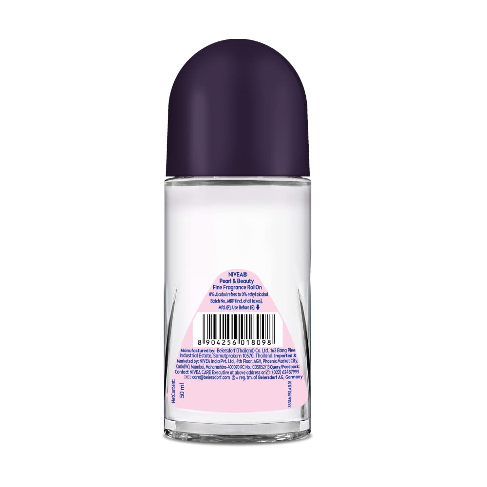 NIVEA Women Deodorant Roll On Pearl & Beauty Fine Fragrance 50 ml – view 7