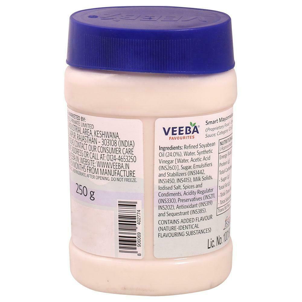 Veeba Smart Eggless Mayonnaise 250 G – view 4