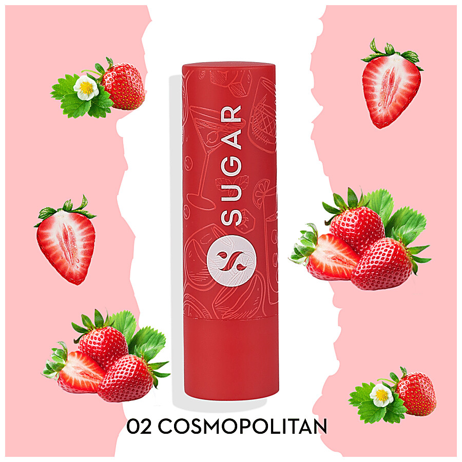 SUGAR Cosmetics Tipsy Lips Moisturising Balm - For Smooth & Plump Lips, Relieves Dryness, Promotes Cell Repair 4.5 g – view 3