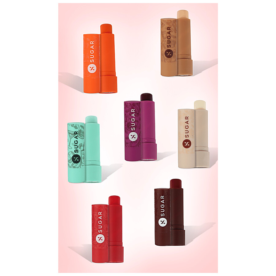 SUGAR Cosmetics Tipsy Lips Moisturising Balm - For Smooth & Plump Lips, Relieves Dryness, Promotes Cell Repair 4.5 g – view 6