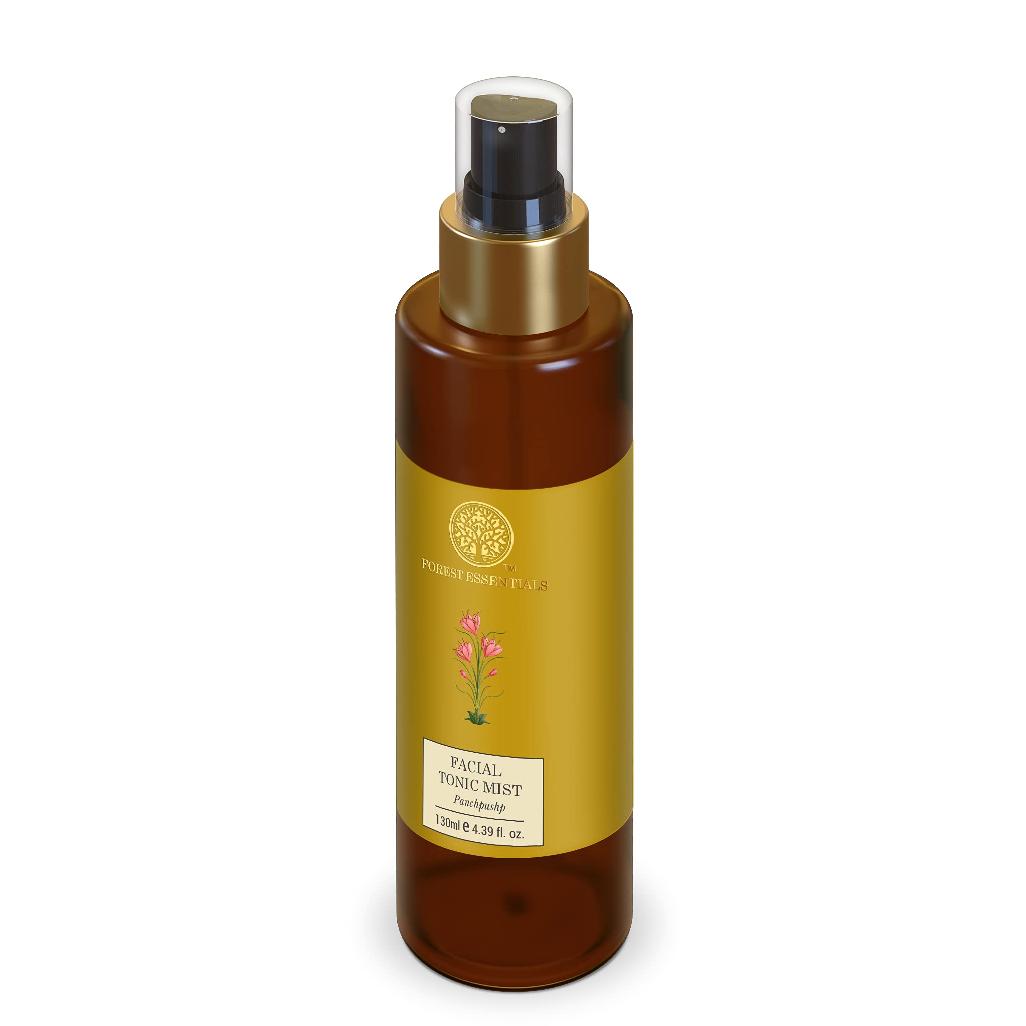 Forest Essentials Facial Tonic Mist Panchpushp & Forest Essentials Facial Cleanser Sandalwood & Orange Peel Combo – view 3