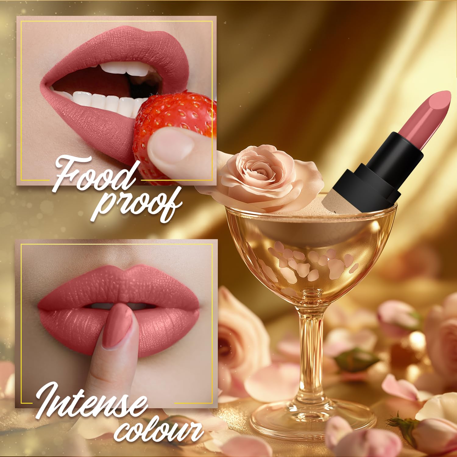 FACES CANADA Comfy Matte Velvet Touch Lipstick - Tea Rose 16, 4.2g – view 5