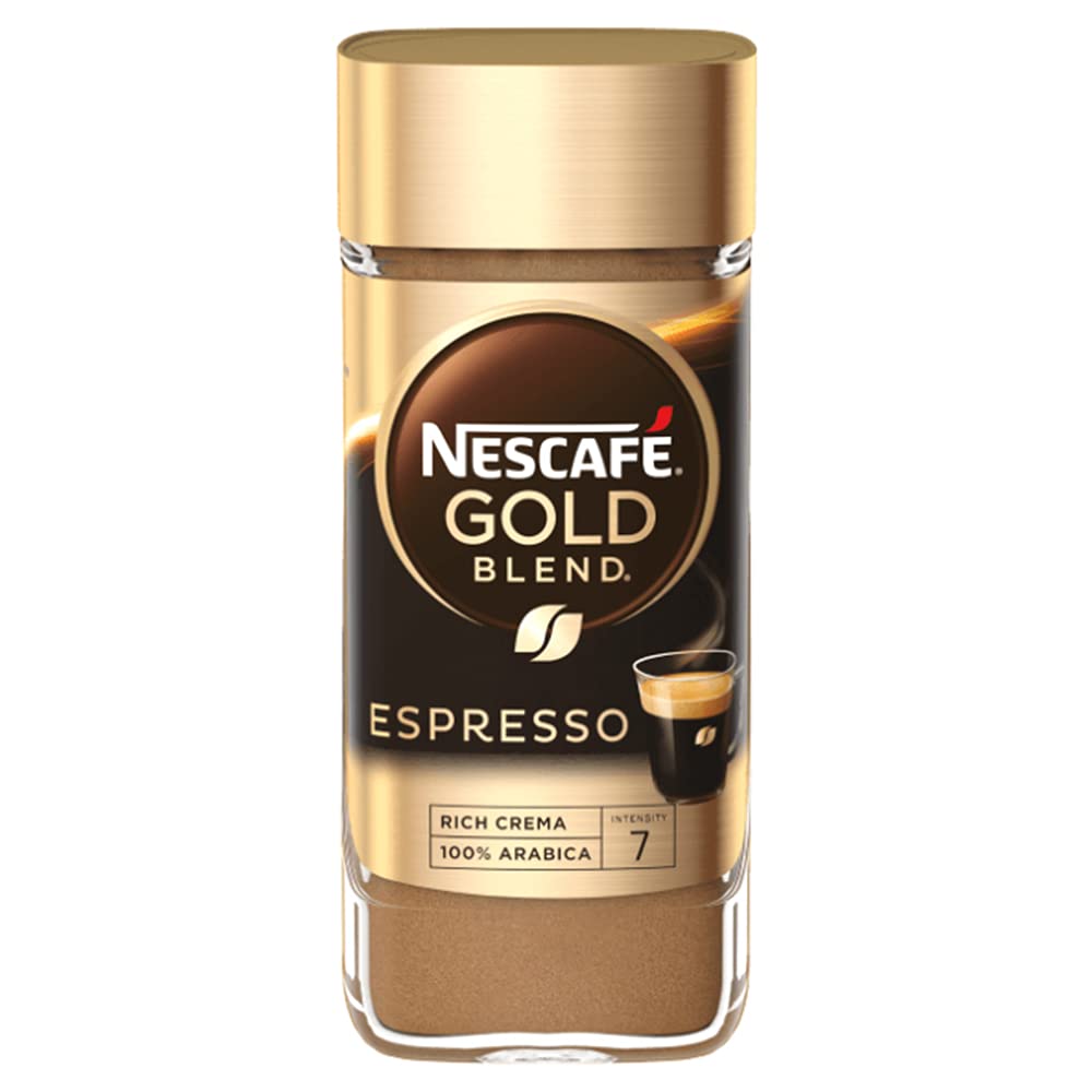 Nescafe Gold Blend Espresso Rich Crema Soluble Coffee, 3.53 oz – view 1