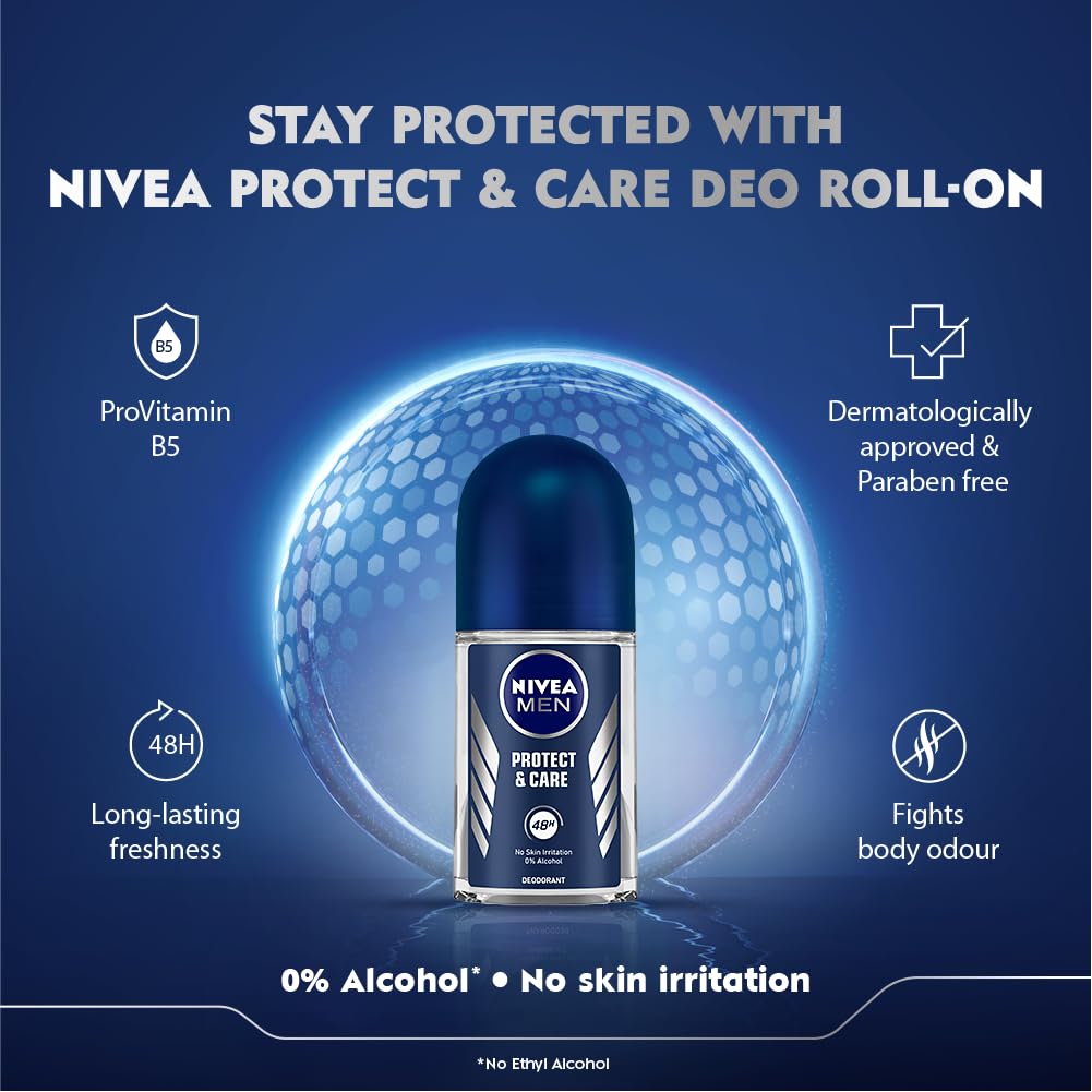 NIVEA MEN Protect and Care Roll On, 50ml – view 5