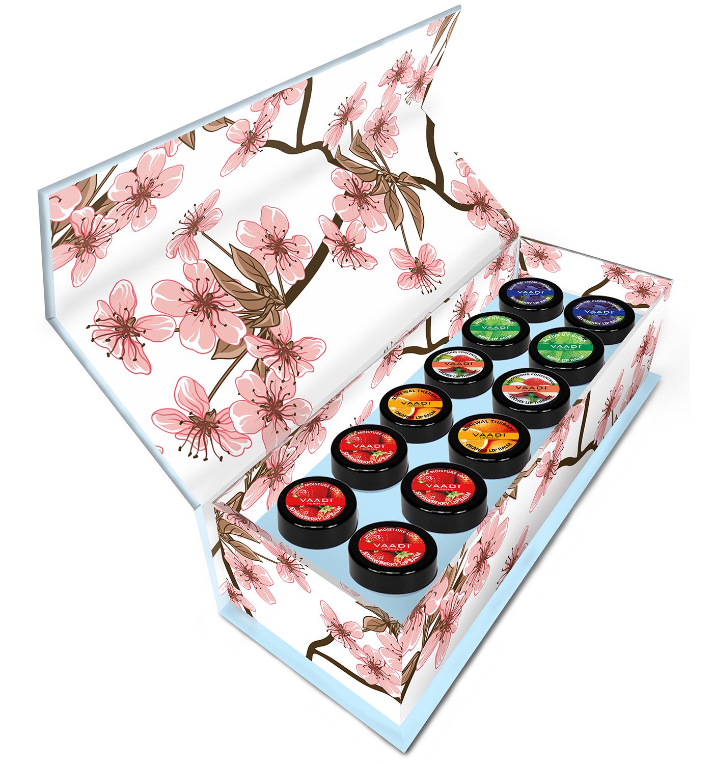 Vaadi Herbals 24 Premium Lip Balm Assorted Gift Box – view 3