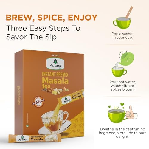 APSARA Instant Tea Premix Masala Chai 36 Sachets – view 3