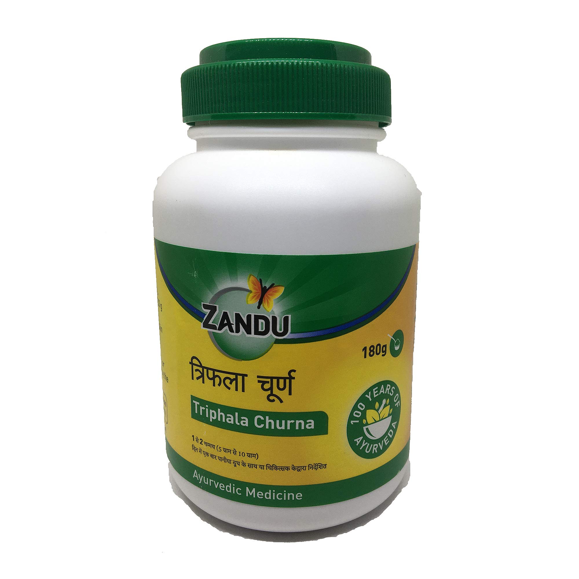 Zandu Triphala Churna powder bags 180 g each pack