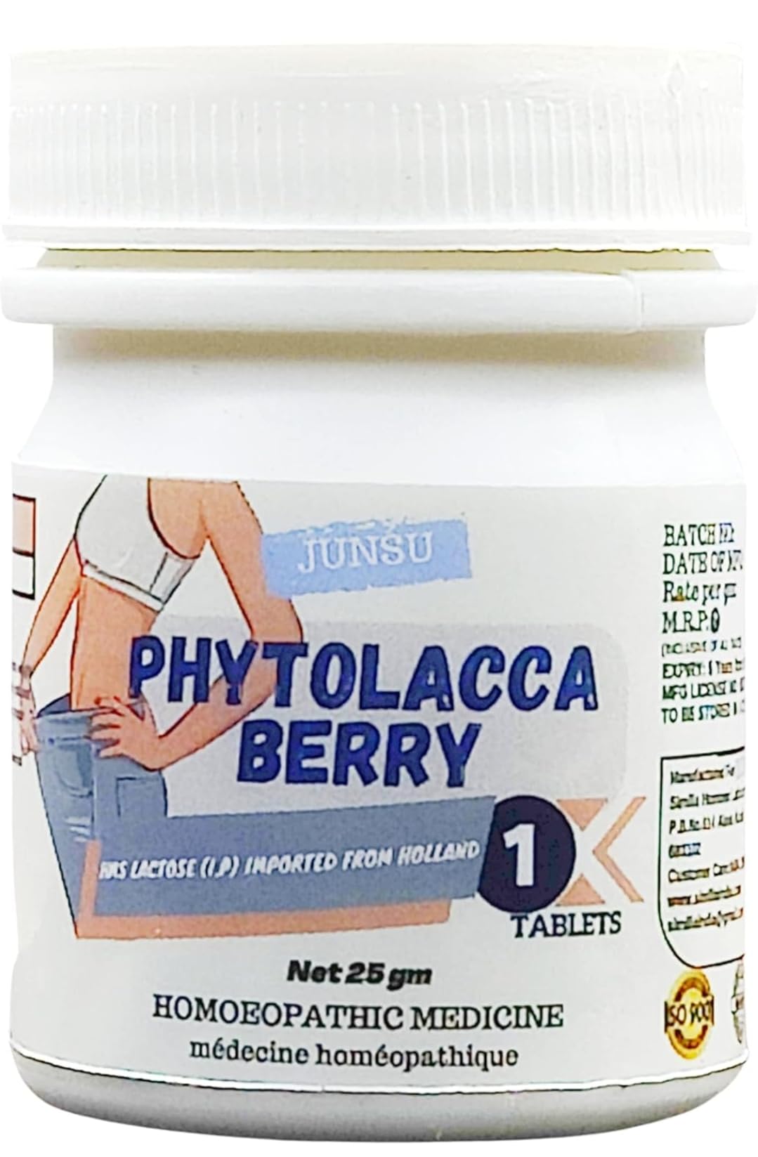 HOMEOLAV Sbl Phytolacca Berry Tablets - 25 Gm – view 2
