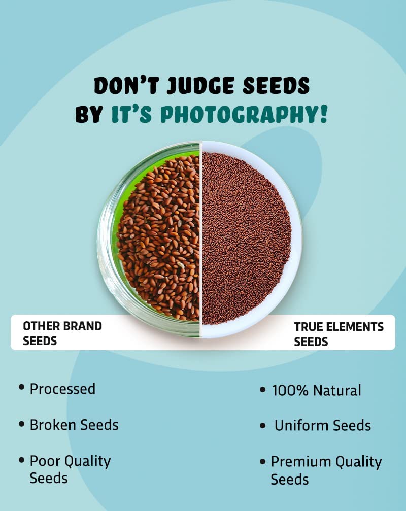 True Elements Halim Seeds 1kg (500gm*Pack of 2) – view 5
