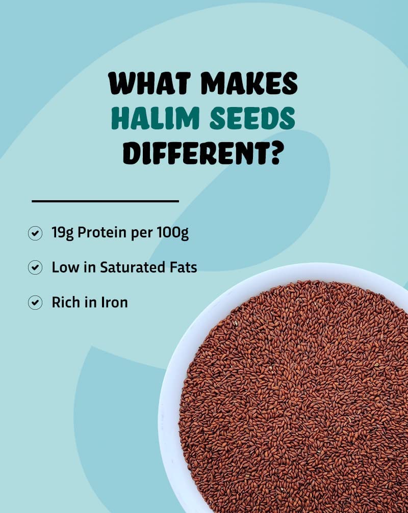 True Elements Halim Seeds 1kg (500gm*Pack of 2) – view 8