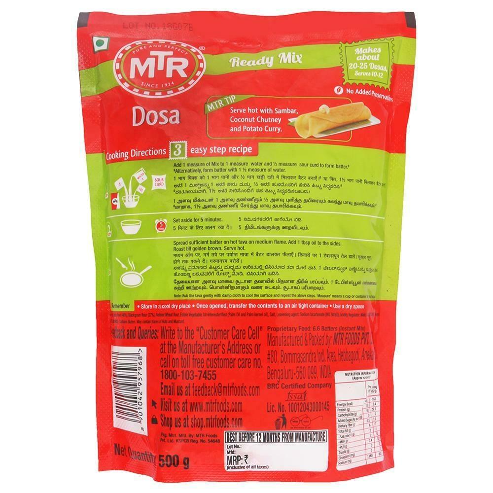 MTR Instant Dosa Mix 500 G – view 2