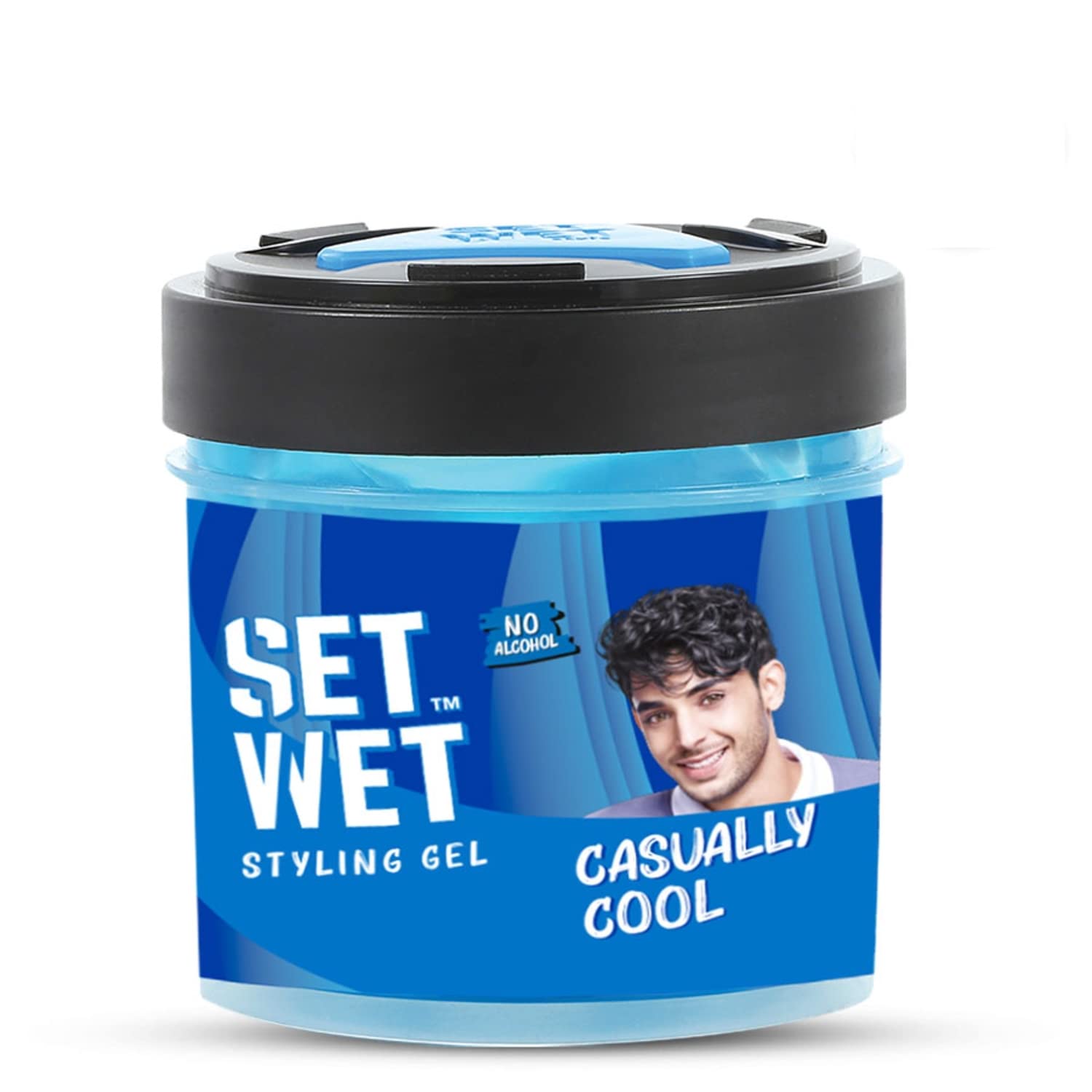 Set Wet styling gel for medium to long hair