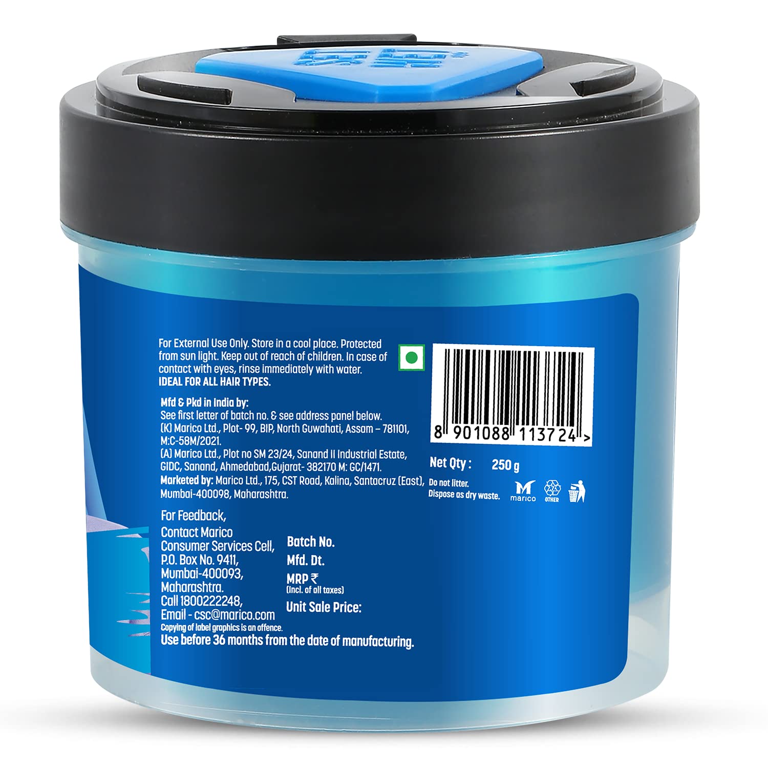 Set Wet Styling Hair Gel for Men - Casually Cool, 250gm – view 9