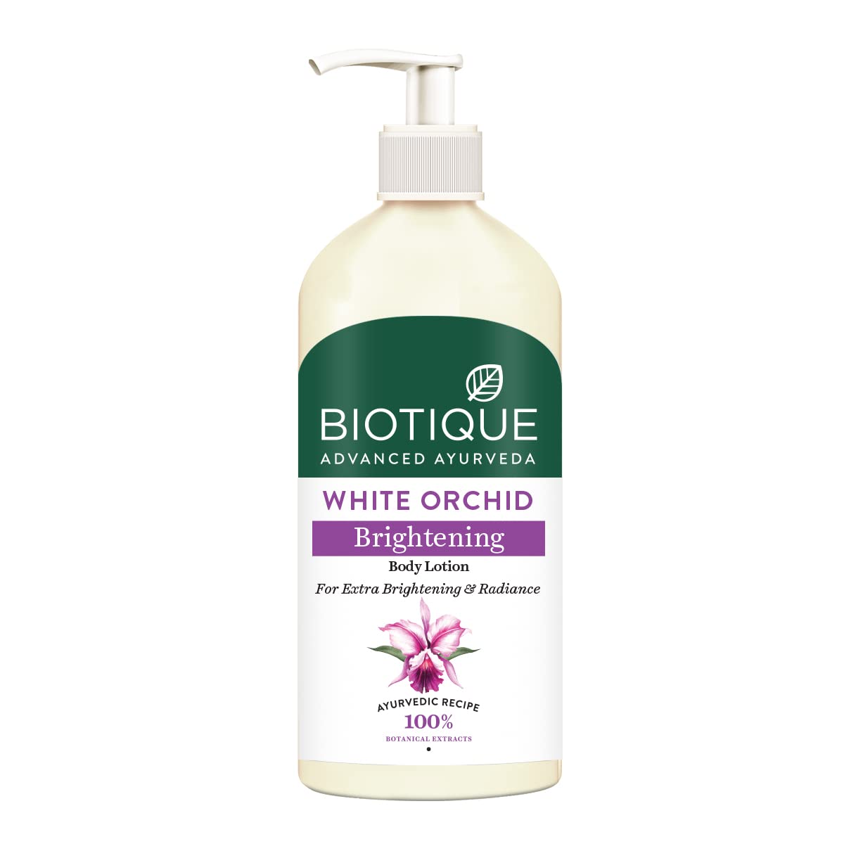 Biotique White Orchid Brightening Body Lotion bottle 300 ml
